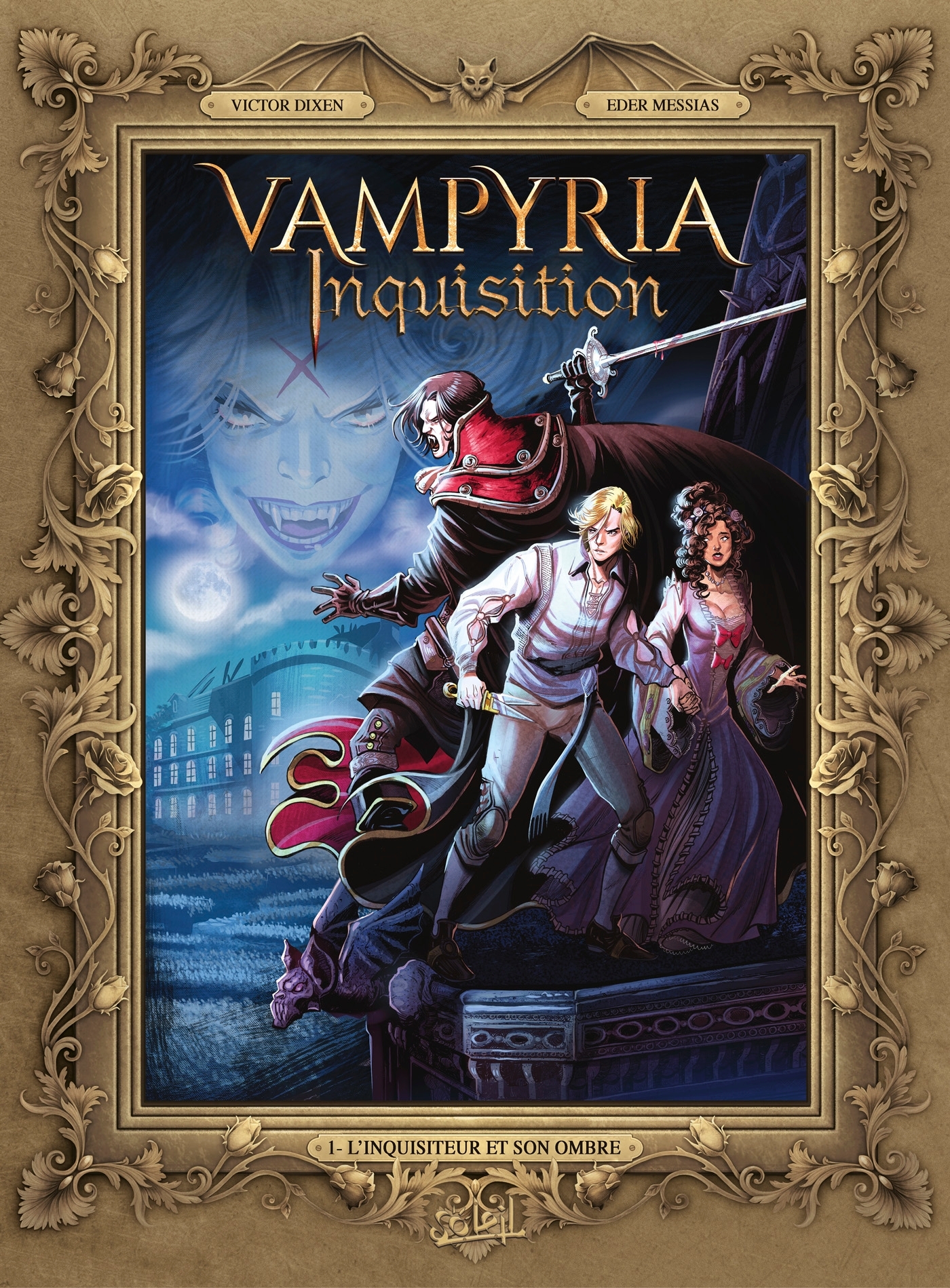 Vampyria Inquisition T01, L'inquisiteur et son ombre (9782302095380-front-cover)
