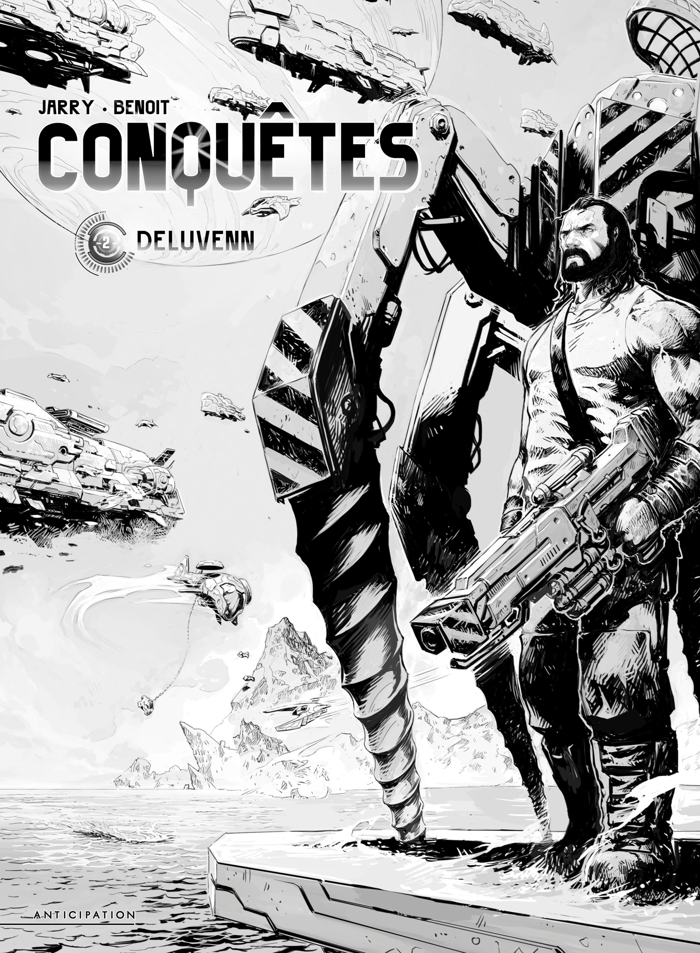 Conquêtes T02 - Édition NB, Deluvenn (9782302075689-front-cover)