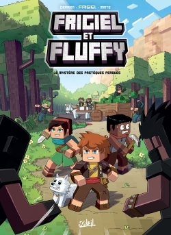 Frigiel et Fluffy T01, Le Mystère des pastèques perdues - Minecraft (9782302064959-front-cover)