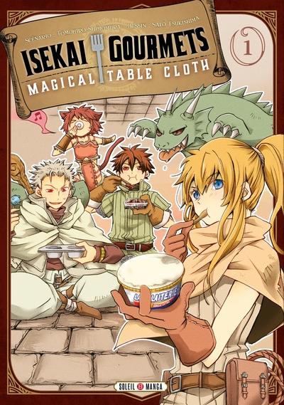 Isekai Gourmets T01, Magical Table Cloth (9782302097797-front-cover)