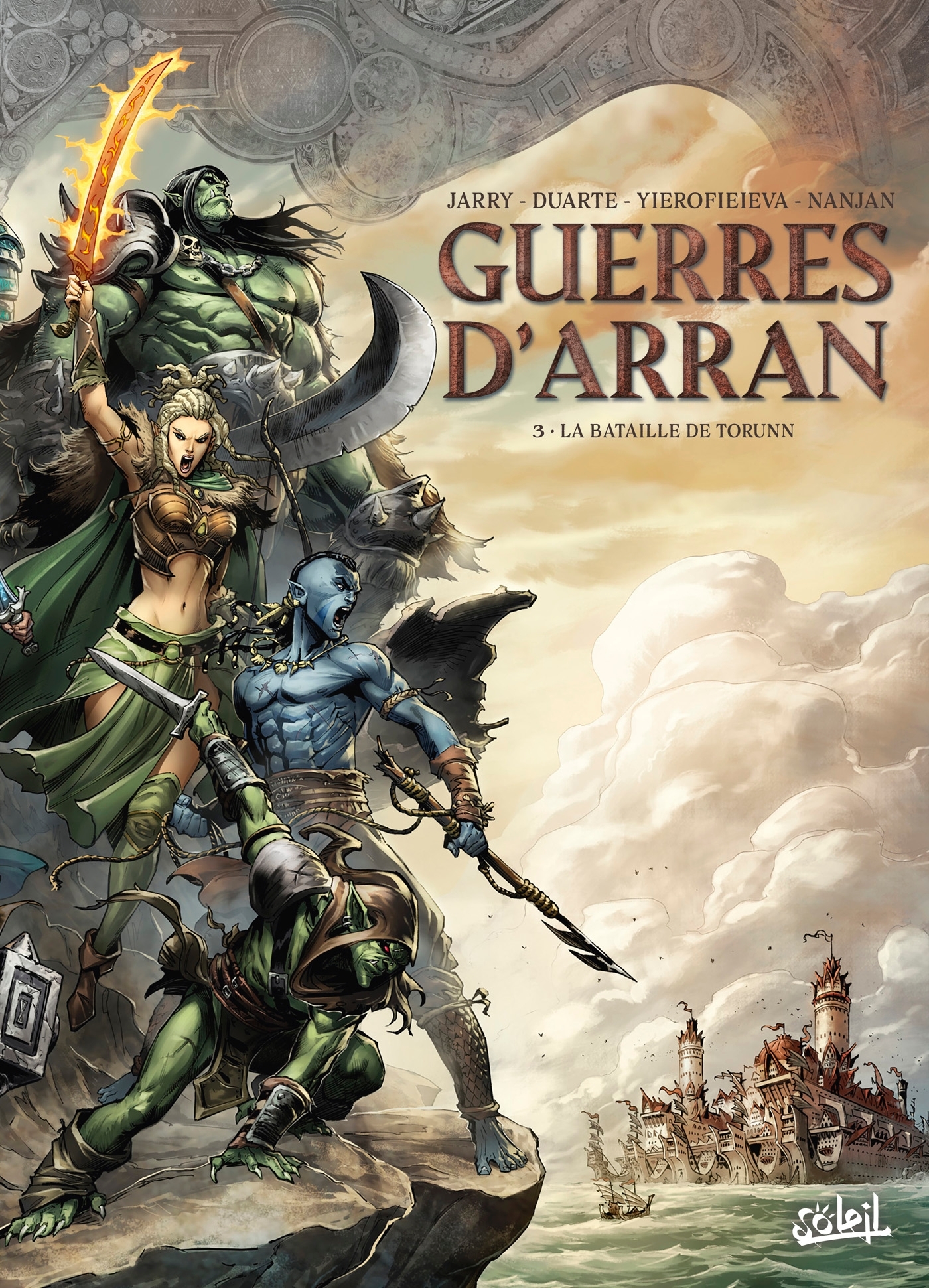 Guerres d'Arran T03, La Bataille de Torunn (9782302099784-front-cover)