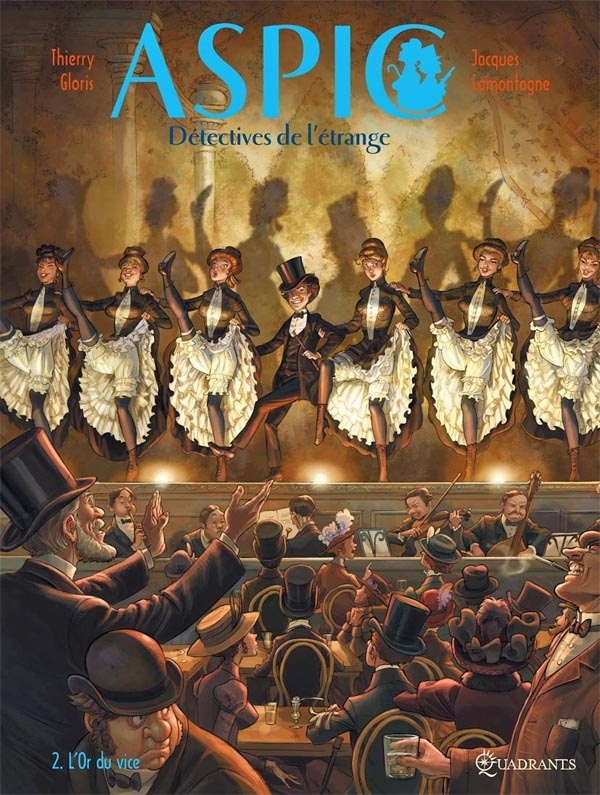 Aspic, détectives de l'étrange T02, L'Or du vice (9782302014978-front-cover)