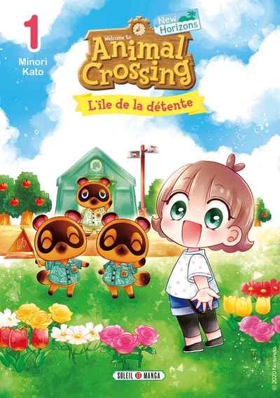 Animal Crossing : New Horizons - L'île de la détente T01 (9782302097636-front-cover)
