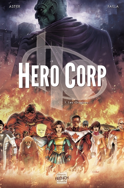Hero Corp T01, Les Origines (9782302023468-front-cover)
