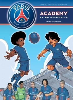 Paris Saint-Germain Academy T09, Nouvelle saison (9782302059696-front-cover)
