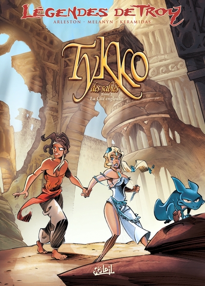 Légendes de Troy - Tykko des Sables T02, La Cité engloutie (9782302008779-front-cover)