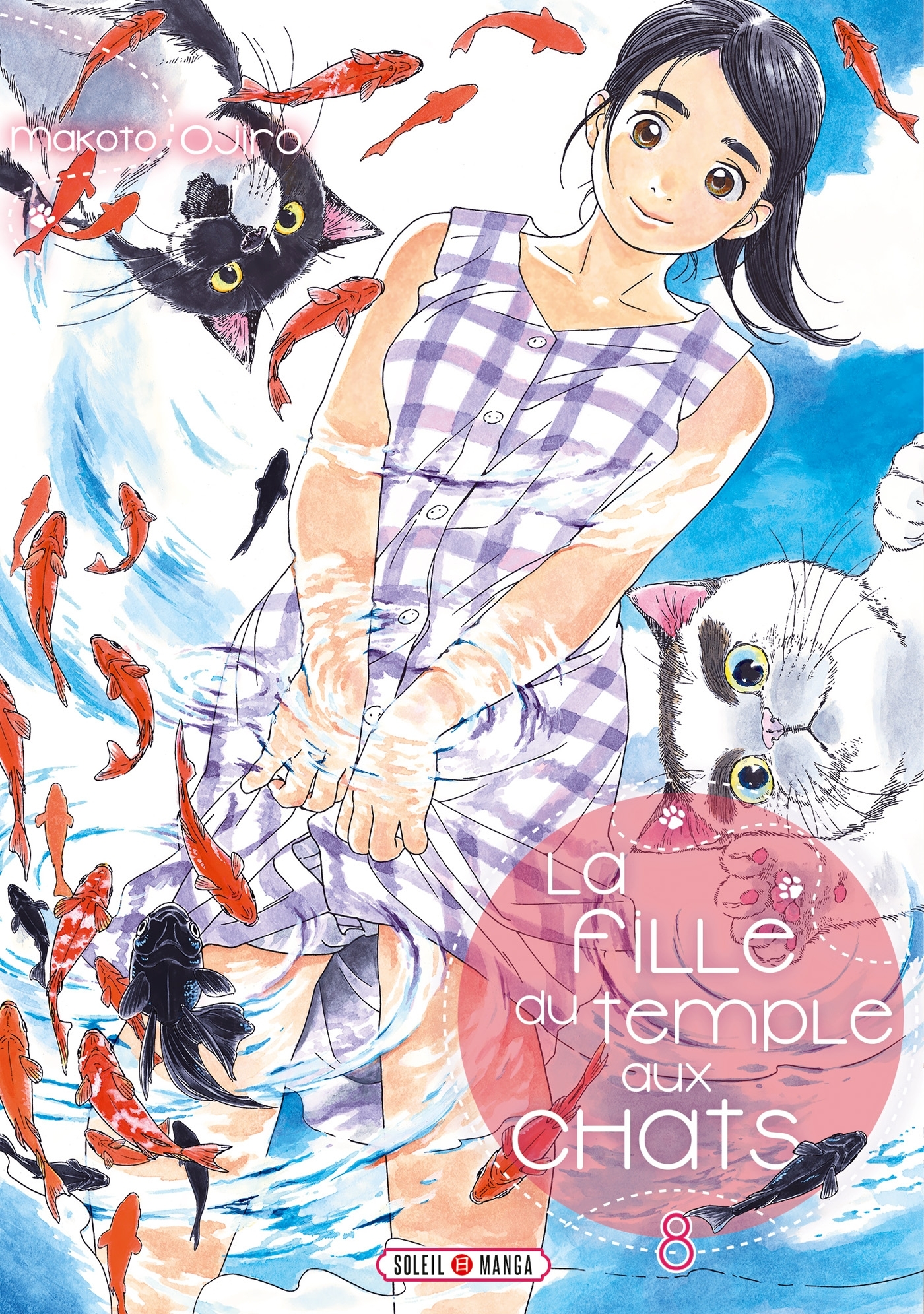 La Fille du Temple aux Chats T08 (9782302083356-front-cover)