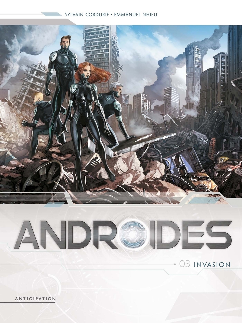 Androïdes T03 - Invasion (9782302053625-front-cover)