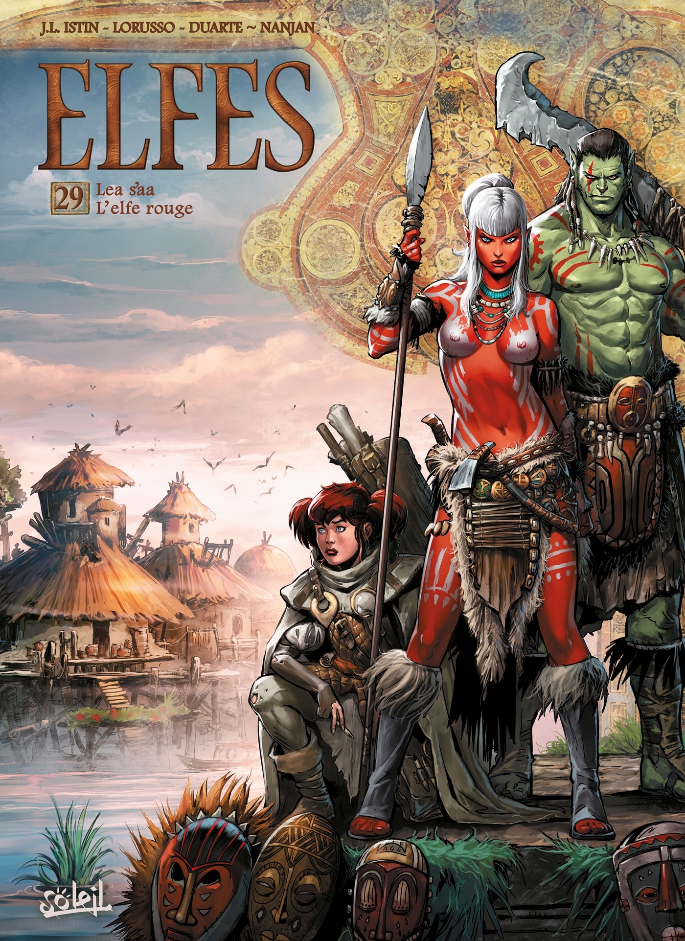 Elfes T29, Lea'saa l'elfe rouge (9782302090224-front-cover)