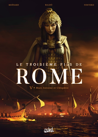 Le Troisième Fils de Rome T05, Marc Antoine et Cléopâtre (9782302075405-front-cover)