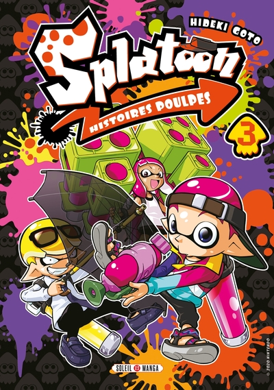 Splatoon - Histoires Poulpes T03 (9782302092969-front-cover)