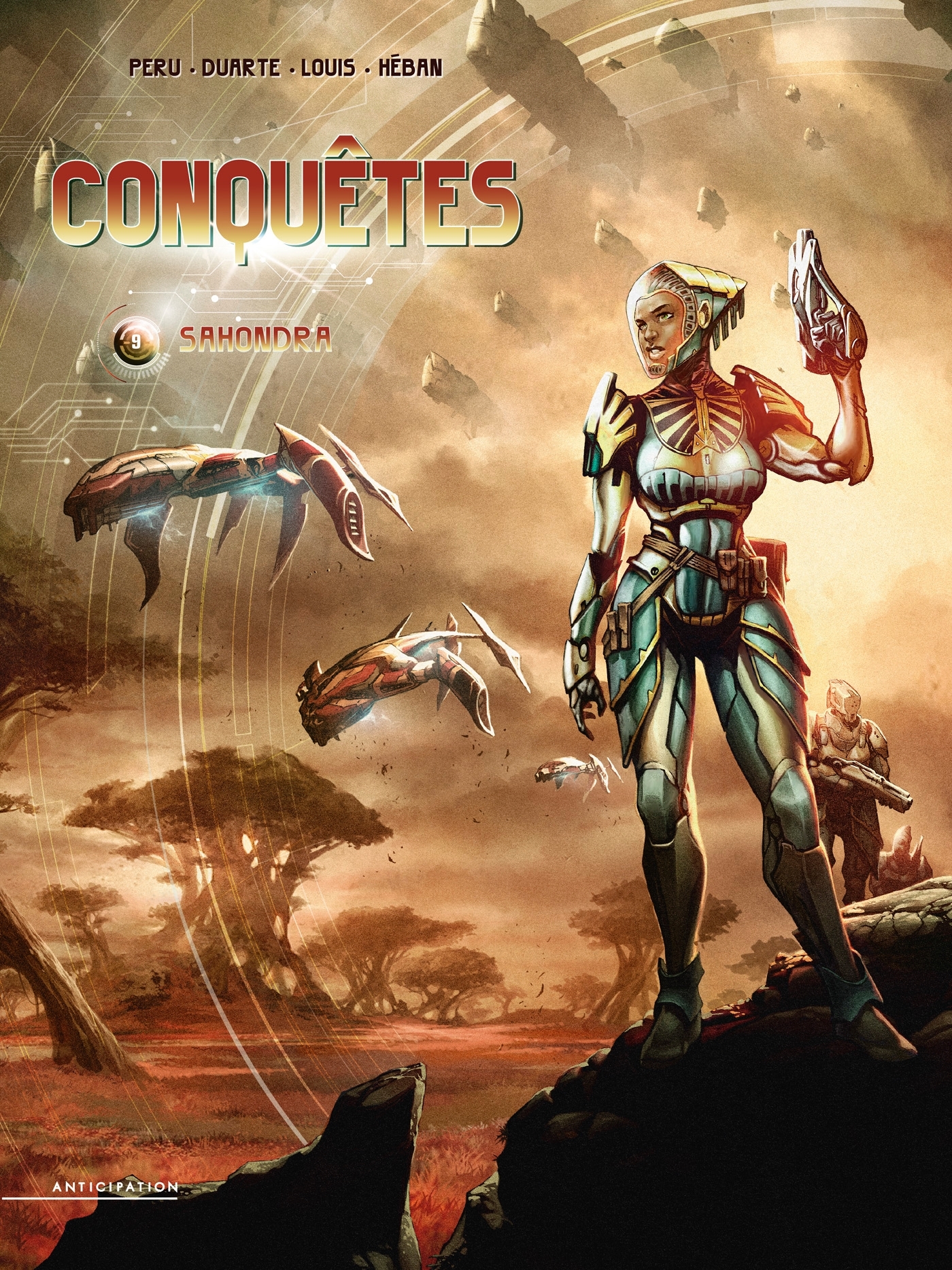 Conquêtes T09- SAHONDRA (9782302090934-front-cover)