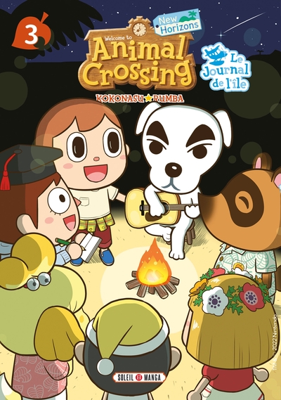 Animal Crossing : New Horizons - Le Journal de l'île T03 (9782302097629-front-cover)