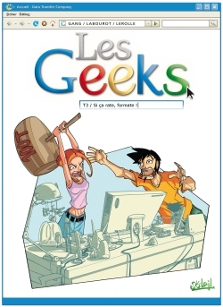 Les Geeks T03, Si ça rate, formate ! (9782302006041-front-cover)