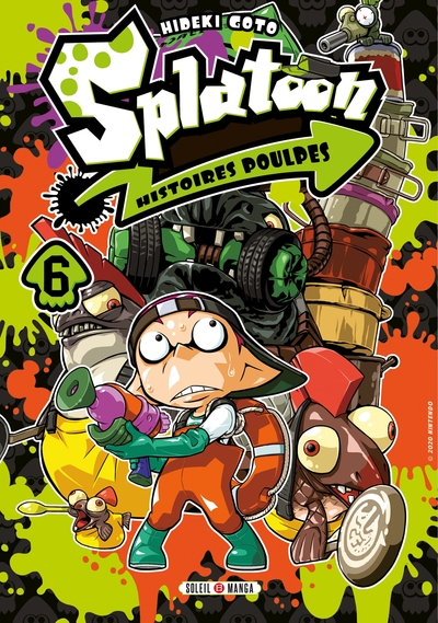 Splatoon Histoires Poulpes T06 (9782302097421-front-cover)
