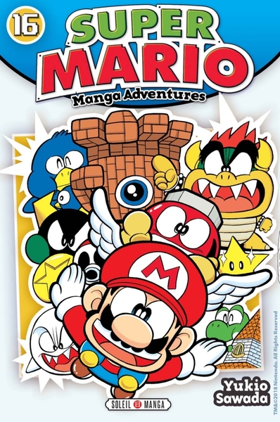 Super Mario Manga Adventures T16 (9782302065550-front-cover)