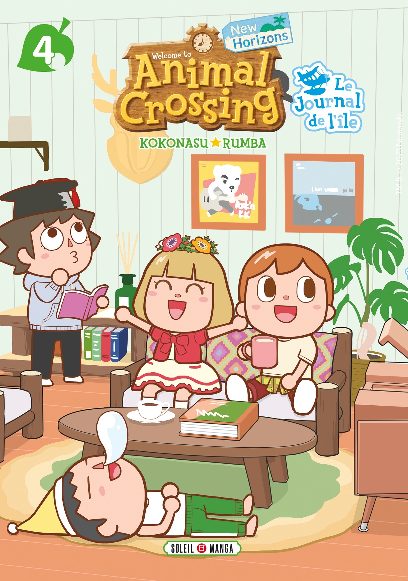 Animal Crossing : New Horizons - Le Journal de l'île T04 (9782302099005-front-cover)