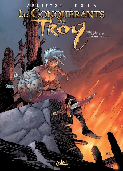 Les Conquérants de Troy T03, La Bataille de Port-Fleuri (9782302015890-front-cover)