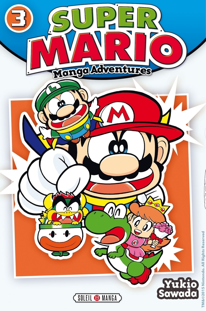 Super Mario - tome 03 Manga Adventures (9782302044845-front-cover)