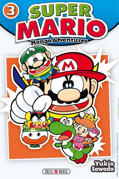 Super Mario - tome 03 Manga Adventures (9782302044845-front-cover)
