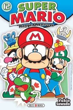 Super Mario Manga Adventures T12 (9782302056350-front-cover)