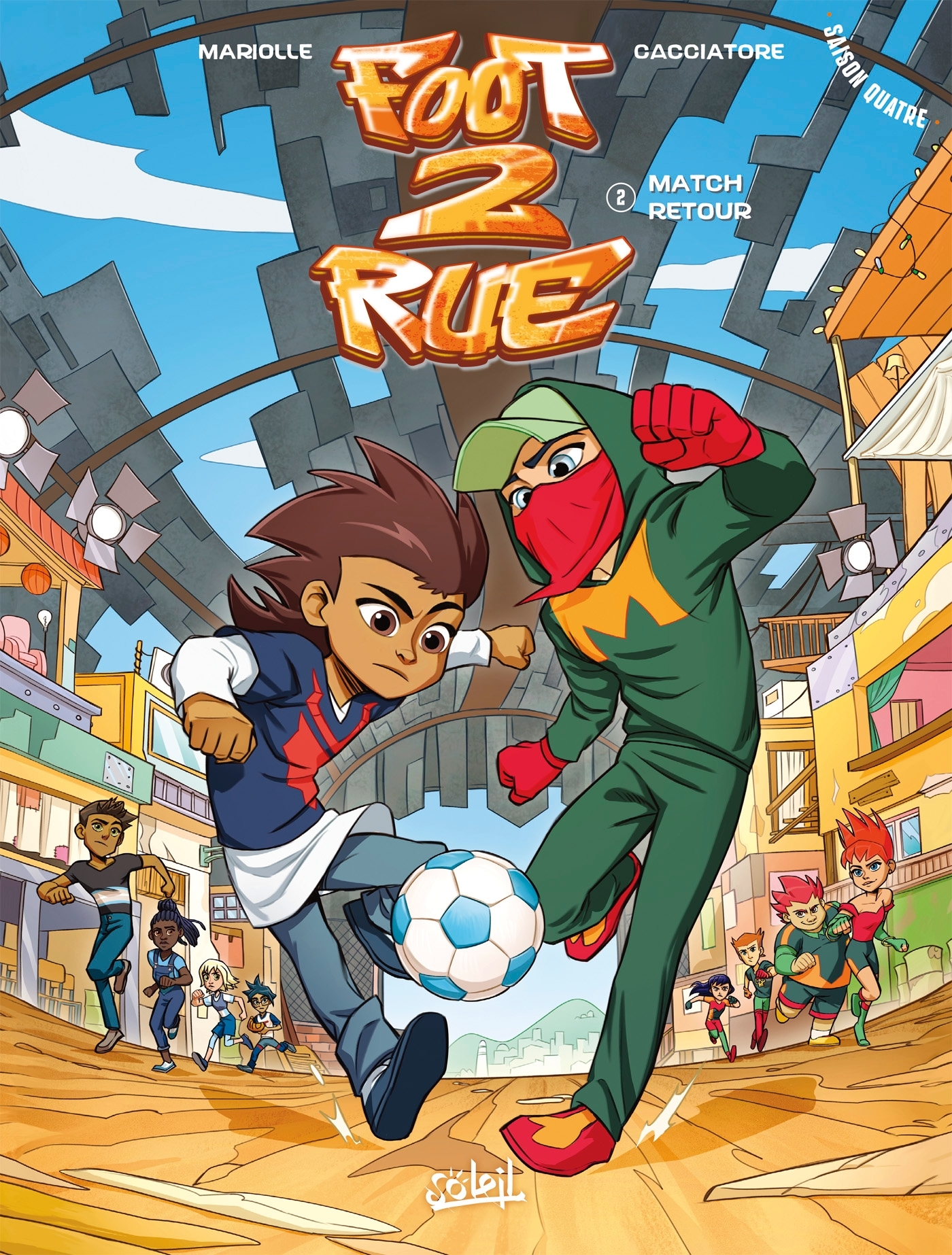 Foot 2 Rue Saison 4 T02 (9782302099395-front-cover)