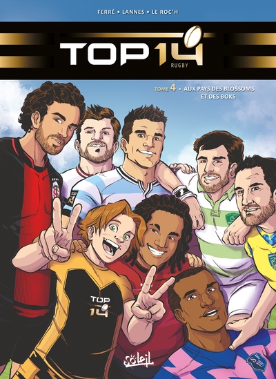 TOP 14 T04, Au pays des Blossoms et des Boks (9782302052062-front-cover)