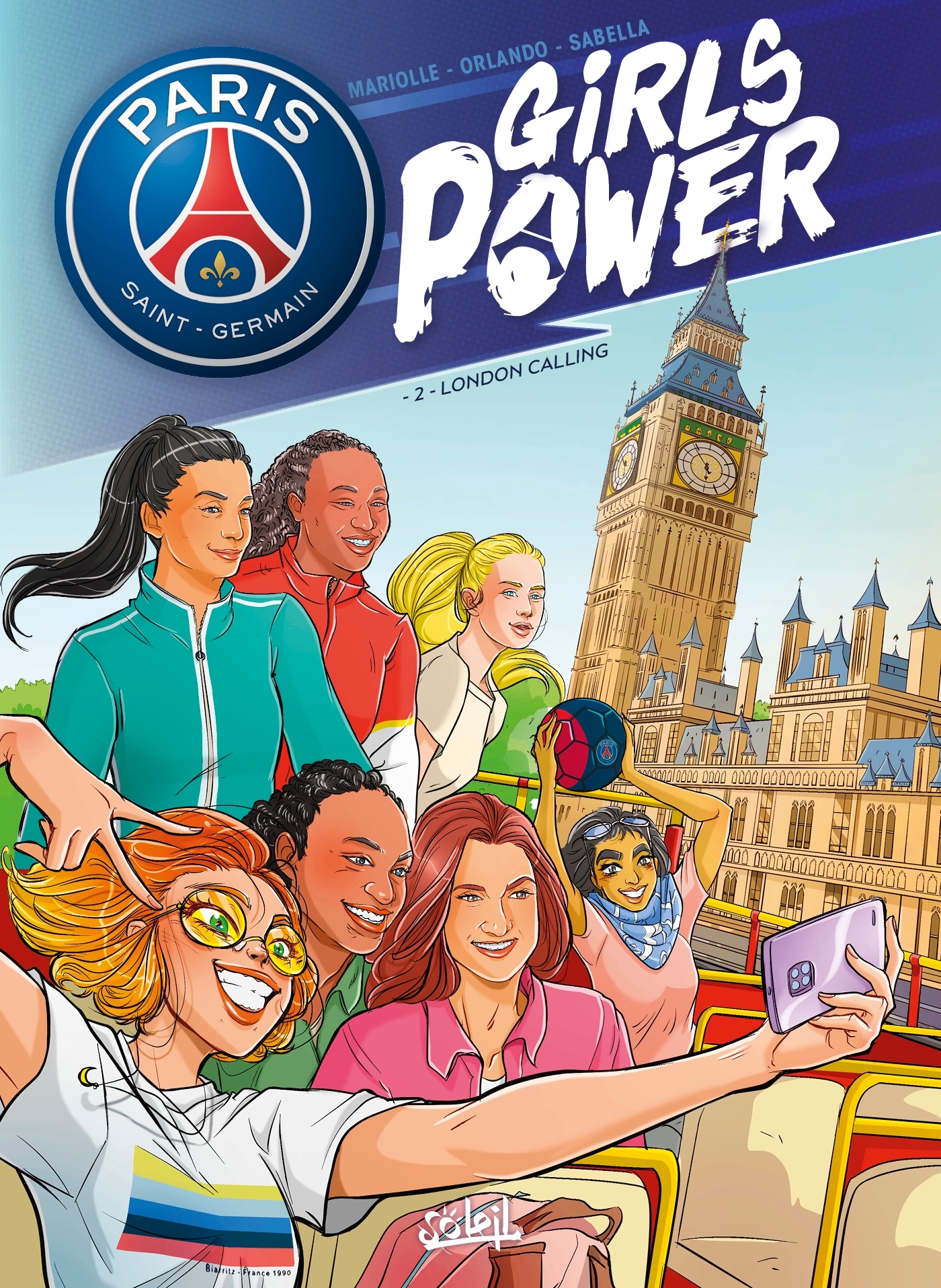 Paris Saint-Germain - Girls Power T02 (9782302090279-front-cover)
