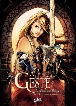 La Geste des Chevaliers Dragons T24, Les Nuits d'Haxinandrie (9782302062184-front-cover)