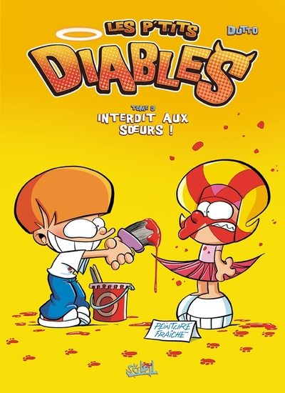 Les P'tits Diables T09, Interdit aux soeurs ! (9782302006751-front-cover)