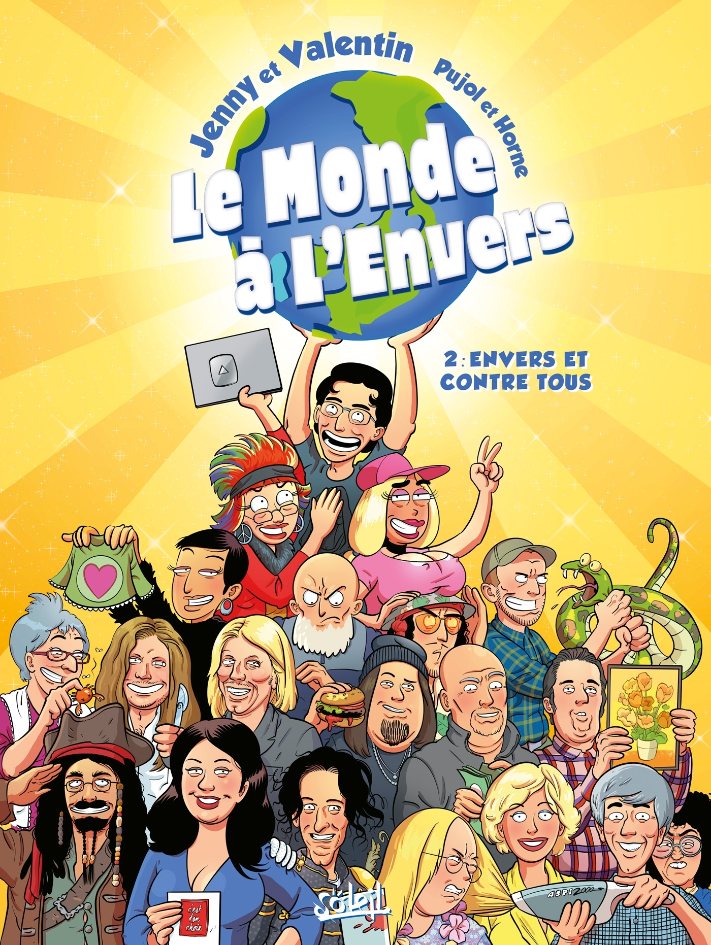 Le Monde à l'envers T02, Envers et contre tous ! (9782302089761-front-cover)