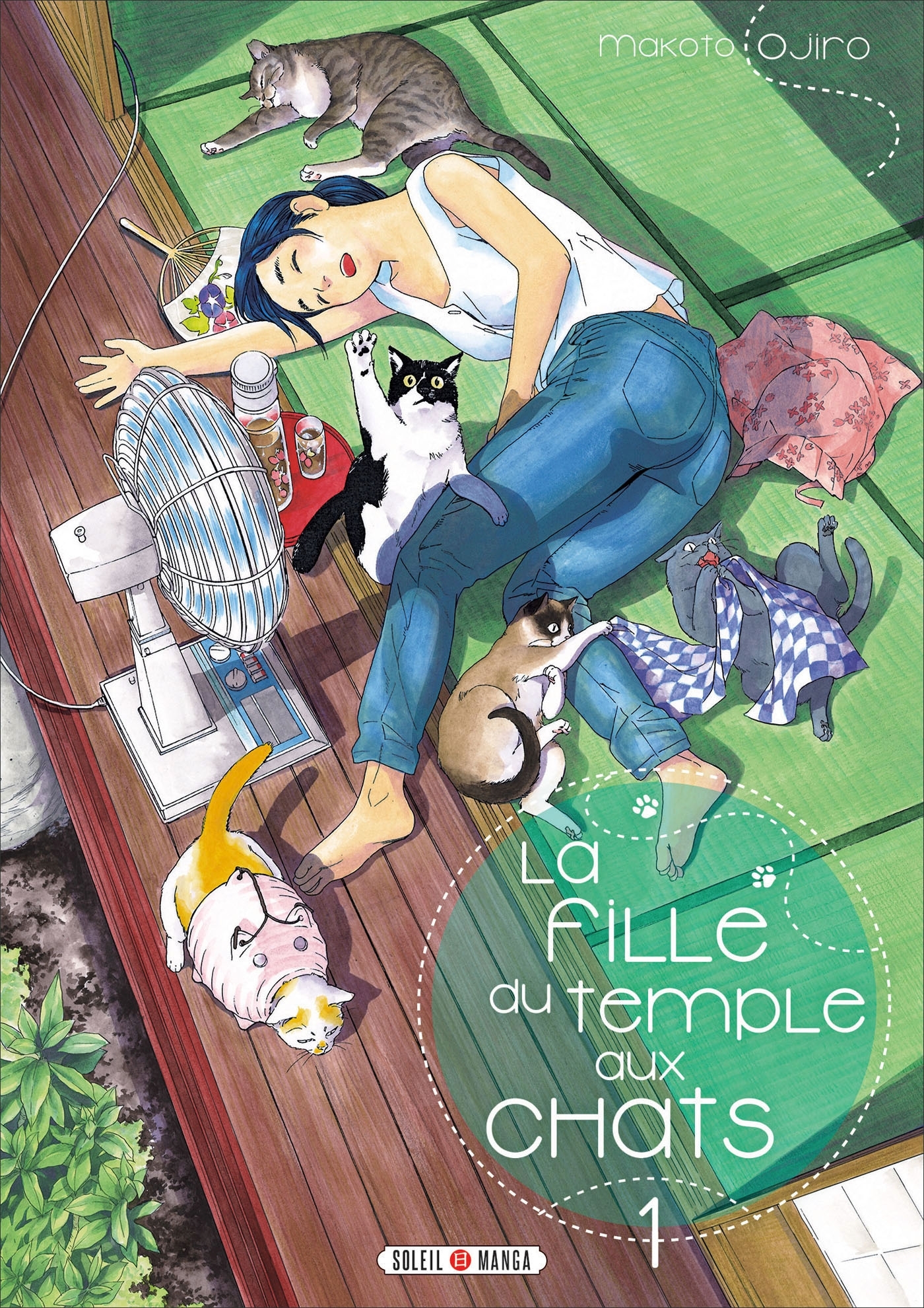 La Fille du Temple aux Chats T01 (9782302071551-front-cover)