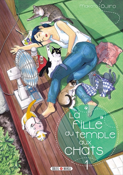 La Fille du Temple aux Chats T01 (9782302071551-front-cover)