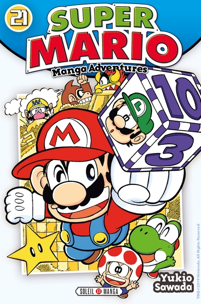 Super Mario Manga Adventures T21 (9782302093195-front-cover)