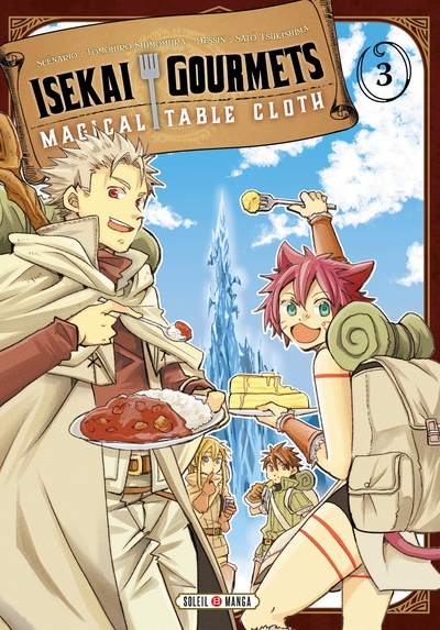 Isekai Gourmets T03, Magical Table Cloth (9782302097810-front-cover)