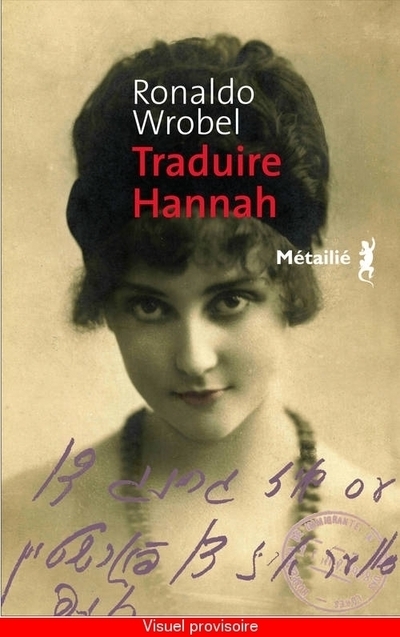 Traduire Hannah (9782864249139-front-cover)