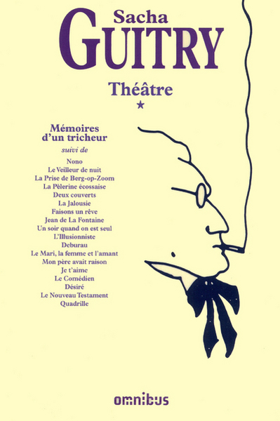 Théâtre - tome 1 Mémoires d'un tricheur (9782258093409-front-cover)