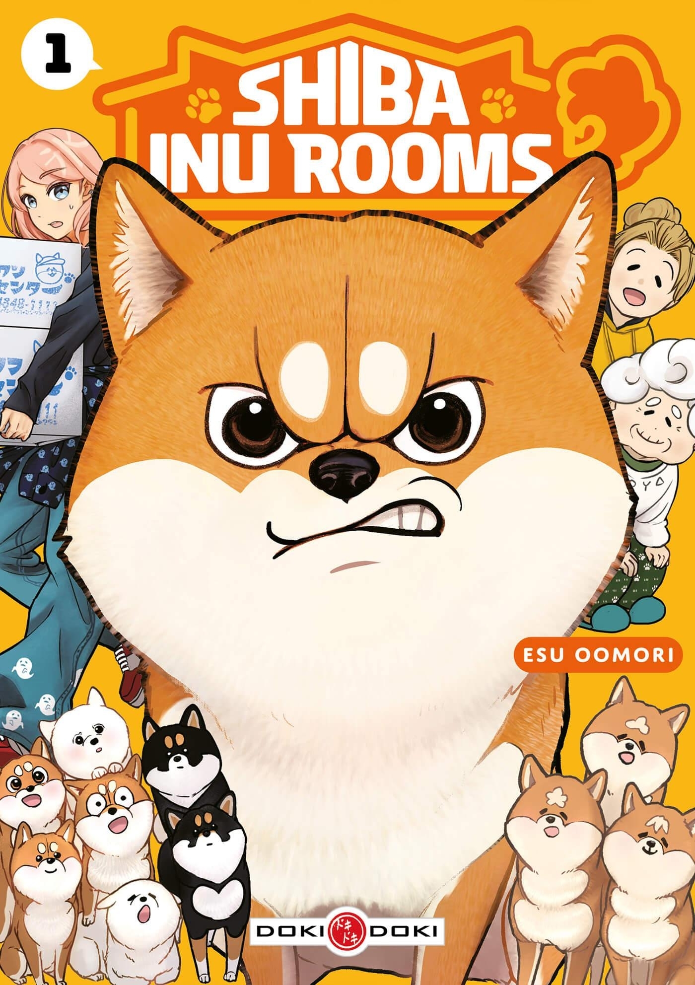 Shiba Inu Rooms - vol. 01 (9791041115341-front-cover)