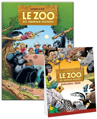 Le Zoo des animaux disparus - tome 04 + calendrier 2025 offert (9791041110926-front-cover)