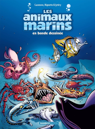 Les Animaux marins en BD - tome 06 - top humour (9791041112685-front-cover)