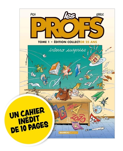 Les Profs - tome 01 - Edition limitée 25 ans, Interro surprise (9791041115334-front-cover)