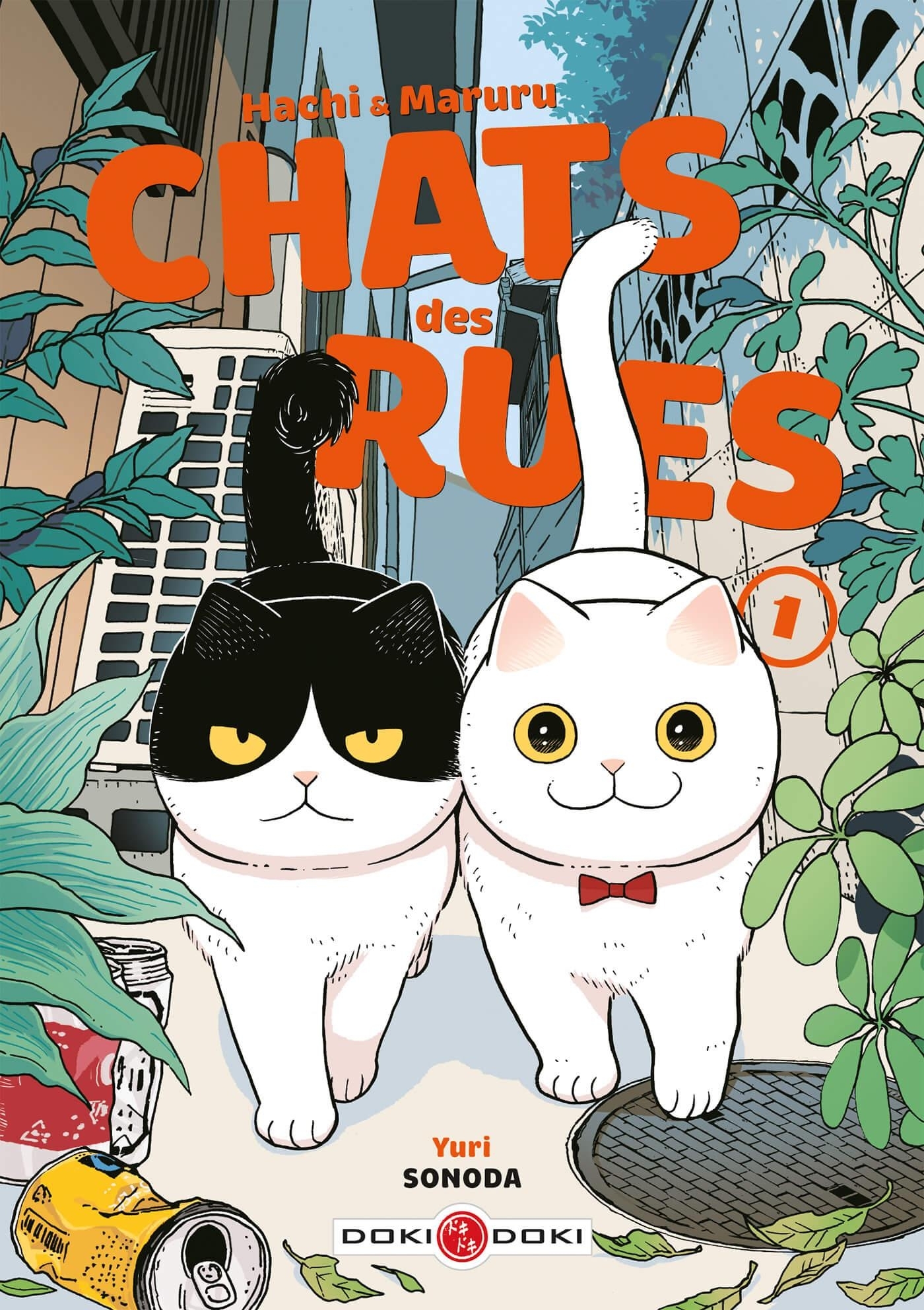 Hachi & Maruru - Chats des rues - vol. 01 (9791041100613-front-cover)