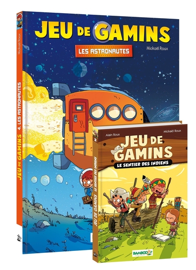 Jeu de gamins - tome 04 + Poche offert, Les astronautes (9791041100491-front-cover)