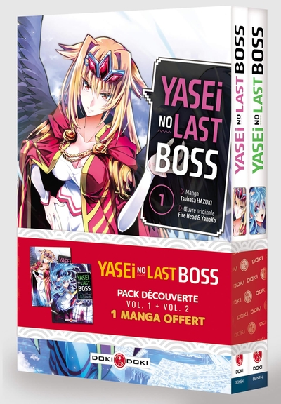 Yasei no Last Boss - Pack promo vol. 01 et 02 - édition limitée (9791041107285-front-cover)