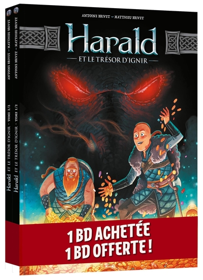 Harald et le trésor d'Ignir - Pack promo tomes 01 et 02 (9791041100170-front-cover)