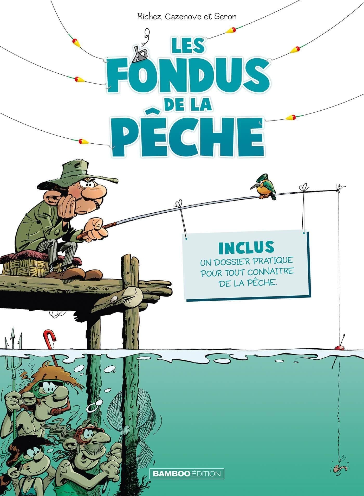 Les Fondus de la pêche - tome 01 - Nouvelle édition (9791041108190-front-cover)