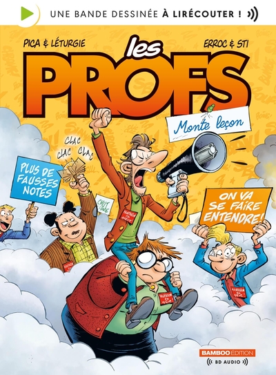 Les Profs - tome 01 - bd audio (9791041114399-front-cover)