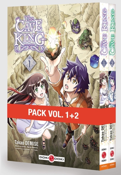 The Cave King - Pack promo vol. 01 et 02 - édition limitée (9791041107421-front-cover)