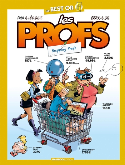 Les Profs - Best Or - Shopping Prof (9791041101184-front-cover)