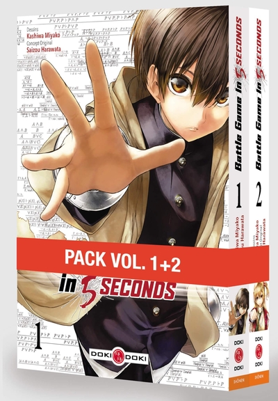 Battle Game In 5 Seconds - Pack promo vol. 01 et 02 - édition limitée (9791041107391-front-cover)